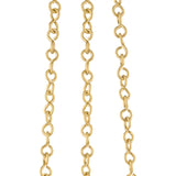 Lindor Medium Pendant 17", Aged Brass and Opal Glass