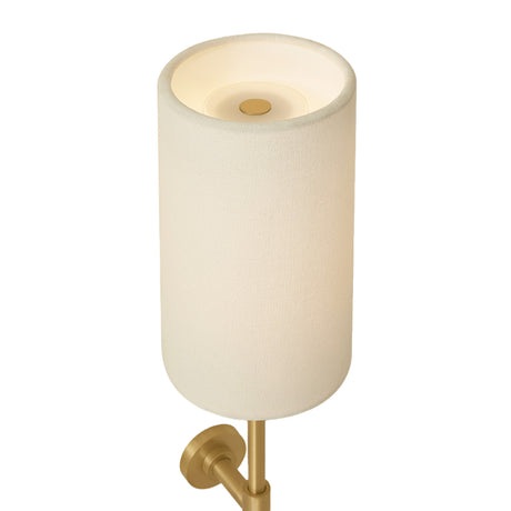 Riven Rechargeable Wall Sconce 19", Aged Brass