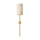 Riven Rechargeable Wall Sconce 19", Aged Brass