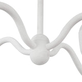 Rubina 4 Light Chandelier 27", Antique White