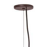Emiko Extra Large Pendant 30", Bronze Leaf and Paper Shade