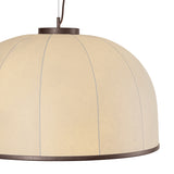 Emiko Extra Large Pendant 30", Bronze Leaf and Paper Shade