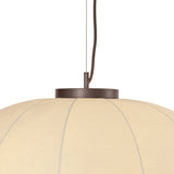 Emiko Extra Large Pendant 30", Bronze Leaf and Paper Shade