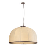 Emiko Extra Large Pendant 30", Bronze Leaf and Paper Shade