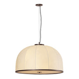 Emiko Extra Large Pendant 30", Bronze Leaf and Paper Shade