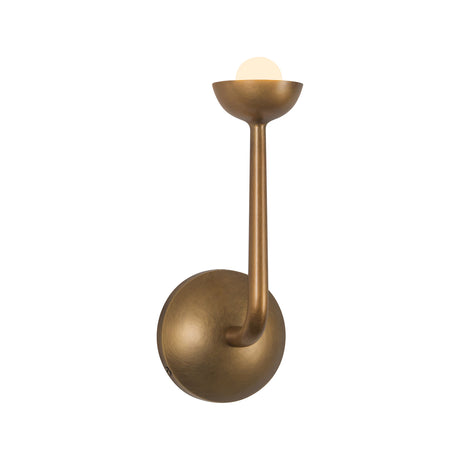 Bettina LED Wall Sconce 12", Vintage Brass