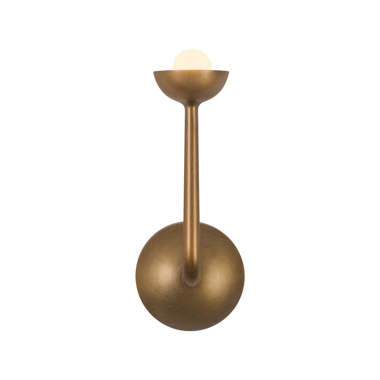 Bettina LED Wall Sconce 12", Vintage Brass