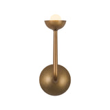 Bettina LED Wall Sconce 12", Vintage Brass