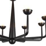 Bettina LED Chandelier 30", Urban Bronze