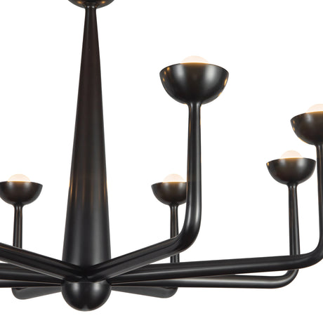 Bettina LED Chandelier 30", Urban Bronze