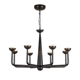 Bettina LED Chandelier 30", Urban Bronze
