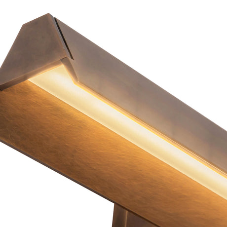 Avel LED Picture Light 23", Vintage Brass