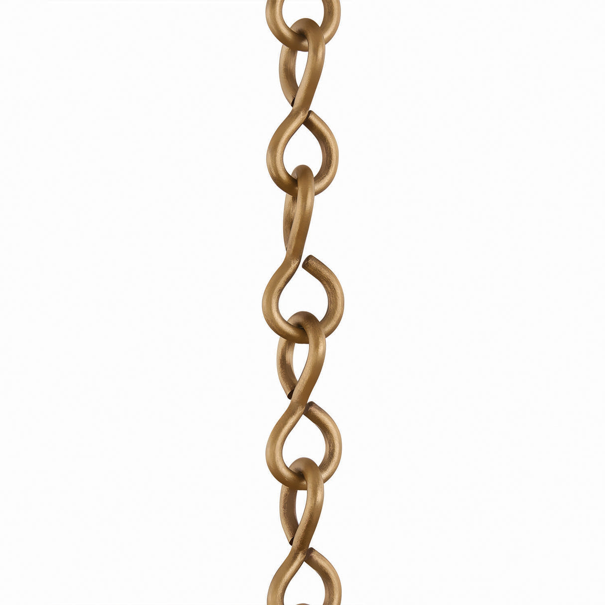 Crawford Extra Large Metal Pendant 28", Patina Brass
