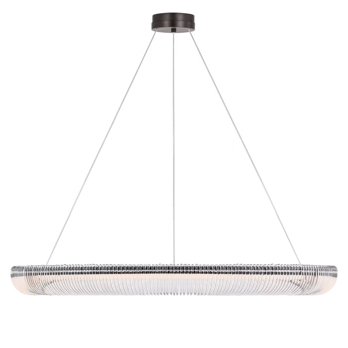 Amir Extra Large LED Chandelier 40", Aged Iron