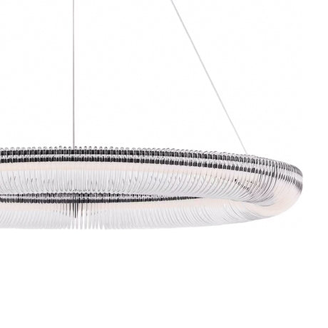 Amir Extra Large LED Chandelier 40", Aged Iron