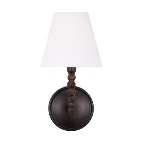 Casimir Curved Wall Sconce 13", Aged Iron