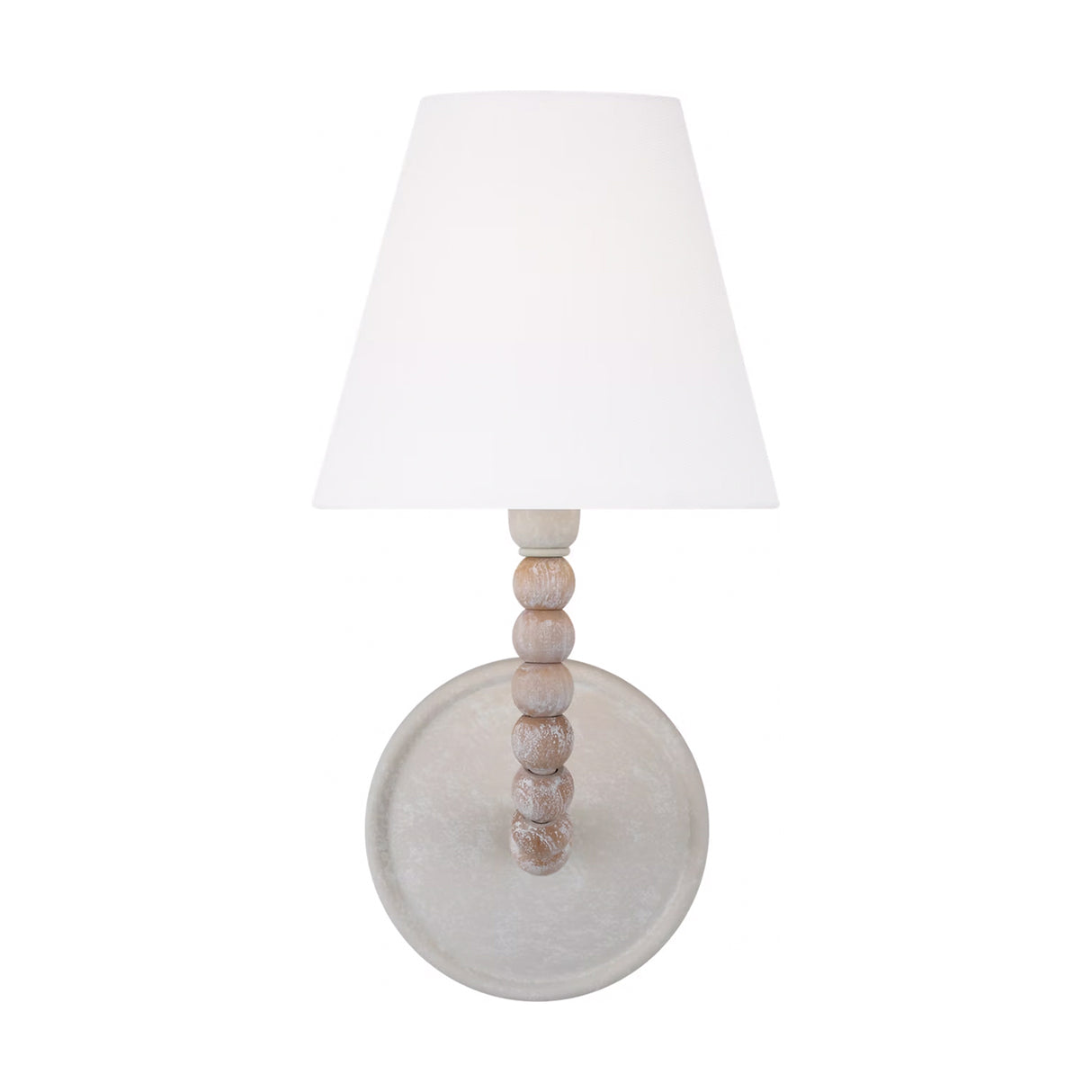 Casimir Curved Wall Sconce 13", Matte Chalk