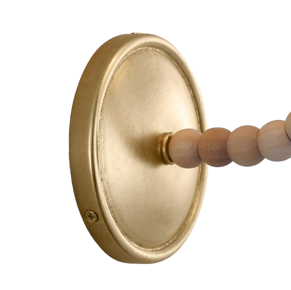 Casimir Curved Wall Sconce 13", Gilded Brass