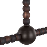 Casimir 2 Shade Linear Pendant 61", Aged Iron