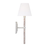 Casimir Wall Sconce 17", Matte Chalk