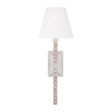 Casimir Wall Sconce 17", Matte Chalk