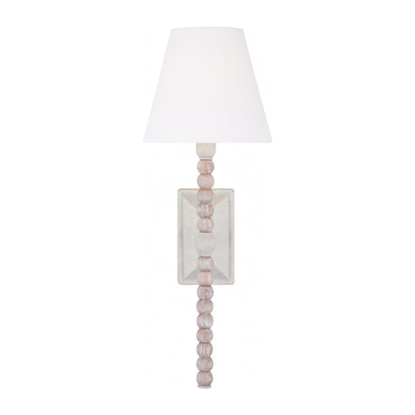 Casimir Wall Sconce 17", Matte Chalk
