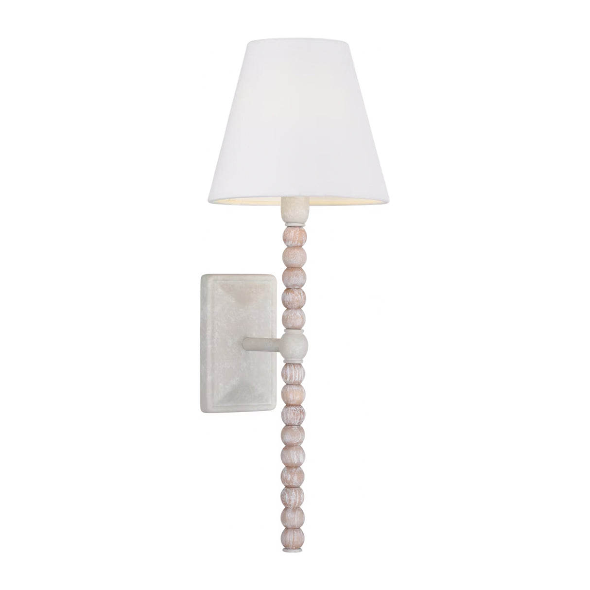 Casimir Wall Sconce 17", Matte Chalk