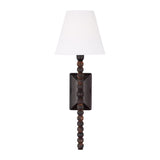 Casimir Wall Sconce 17", Aged Iron