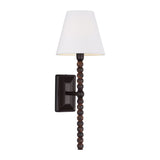 Casimir Wall Sconce 17", Aged Iron