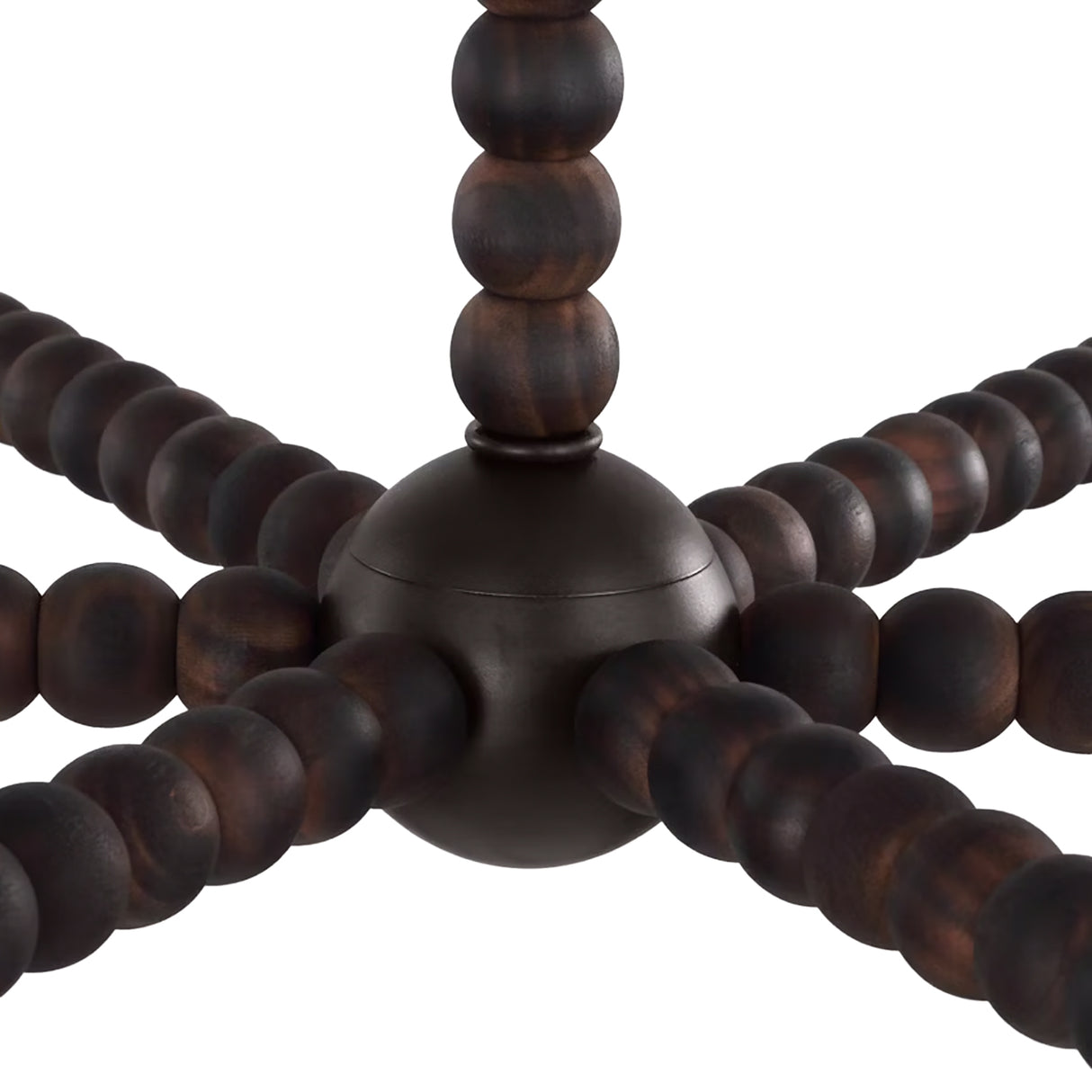 Casimir 6 Light Chandelier 50", Aged Iron