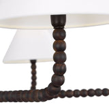 Casimir 6 Light Chandelier 50", Aged Iron
