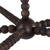 Casimir 5 Light Chandelier 39", Aged Iron