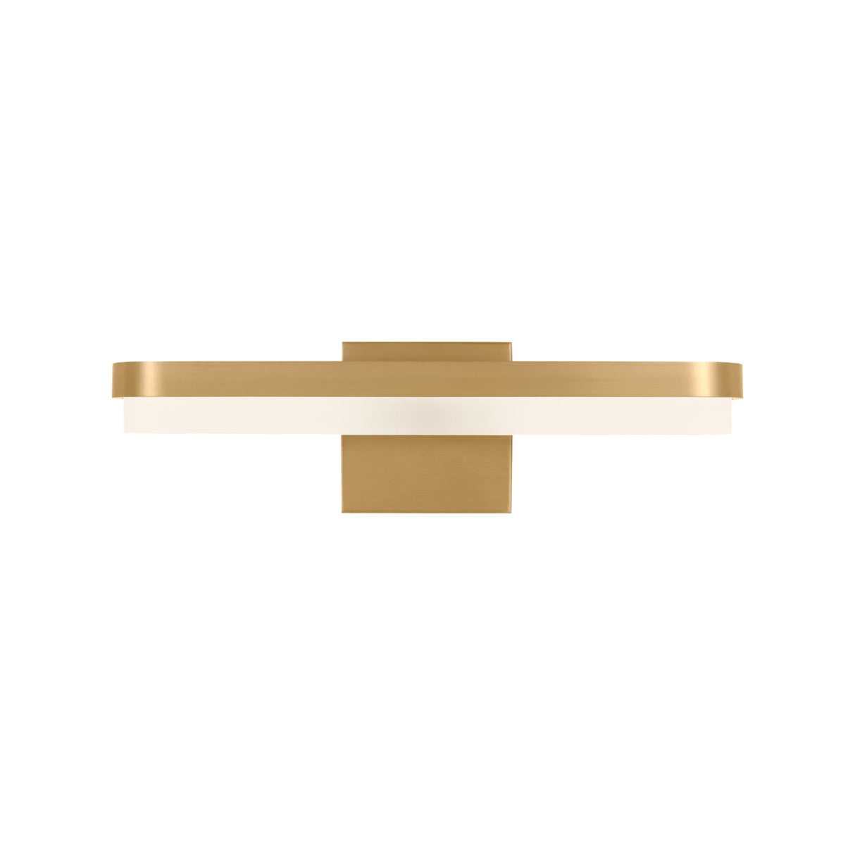 Harbor LED Vanity Light 18", Modern Brass