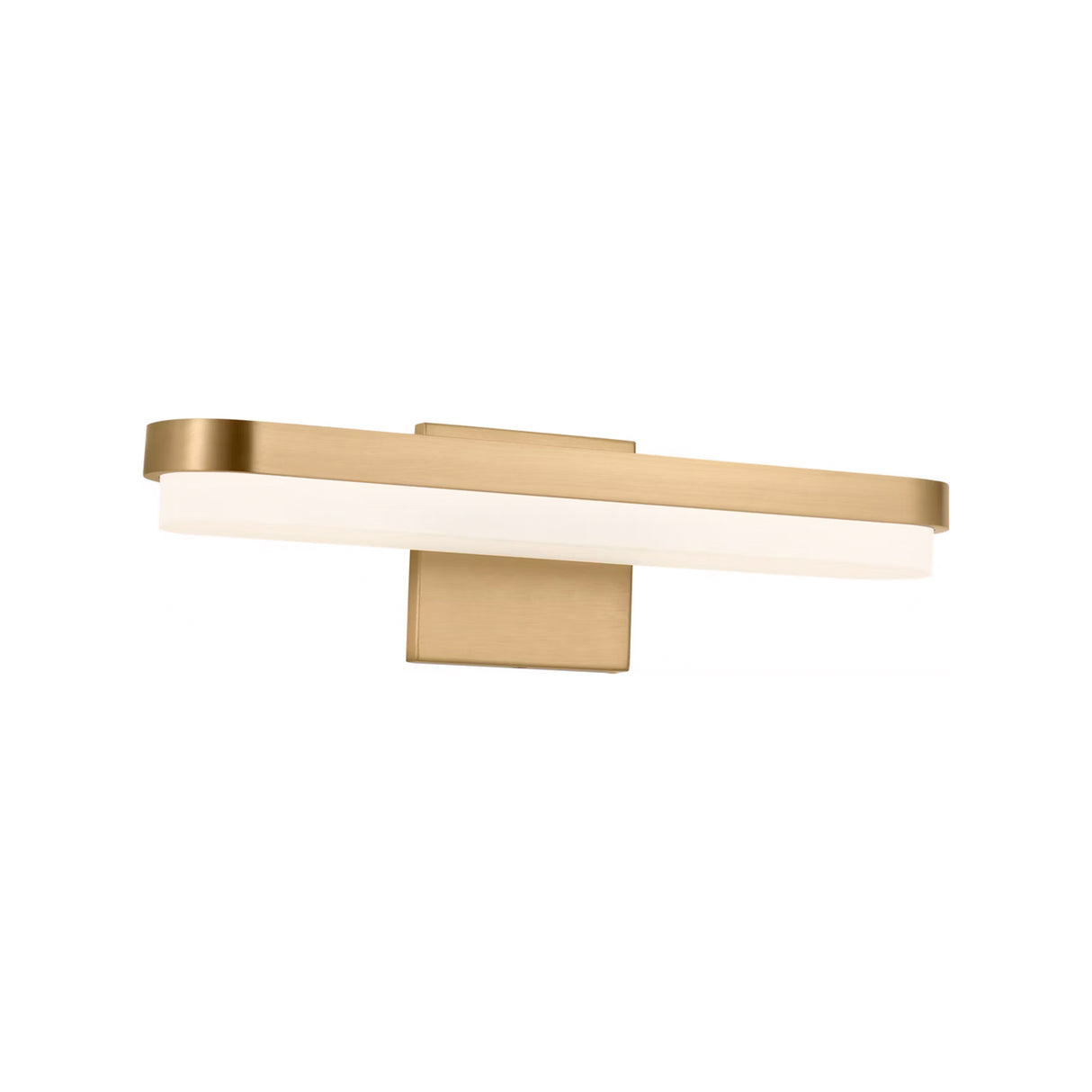 Harbor LED Vanity Light 18", Modern Brass