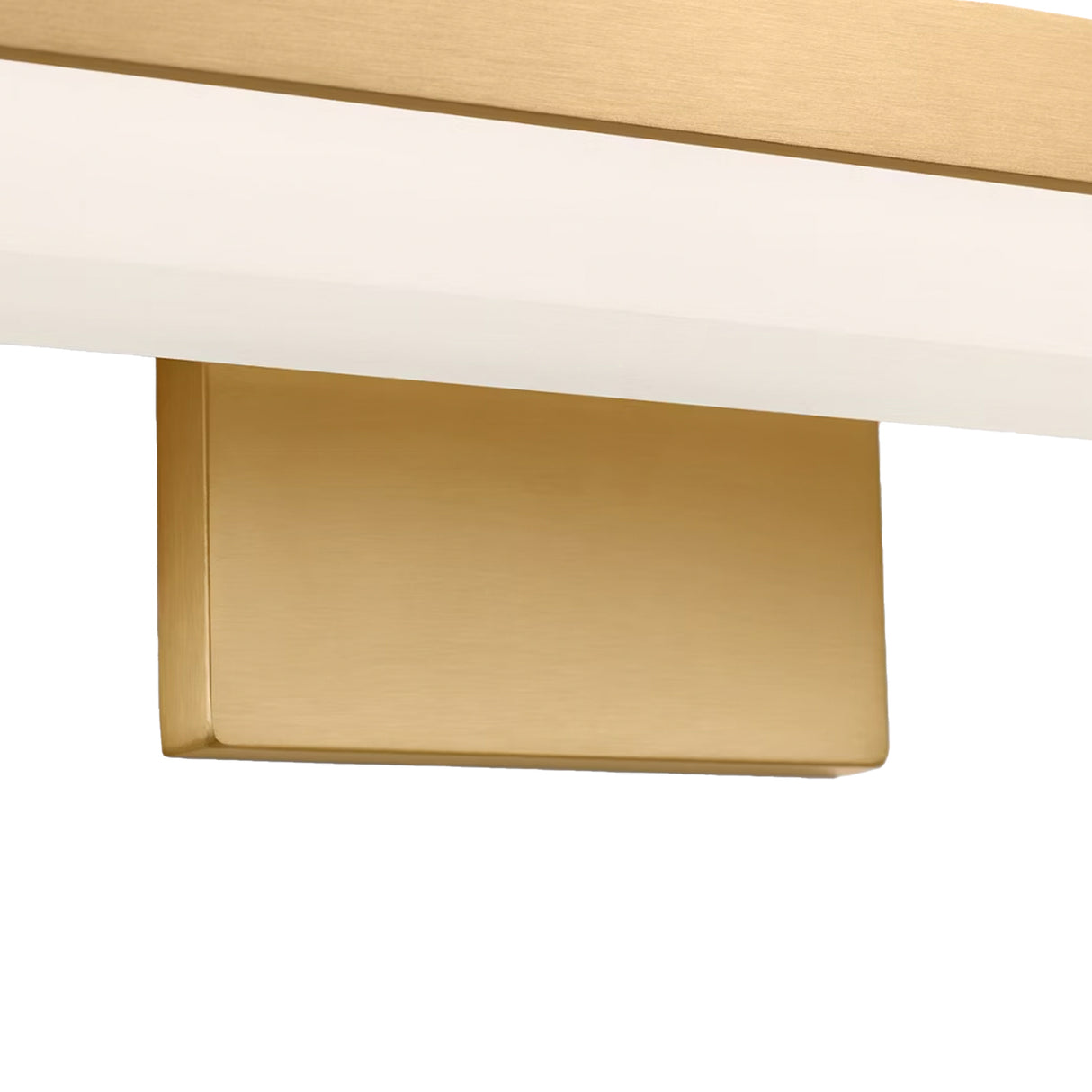 Harbor LED Vanity Light 27", Modern Brass