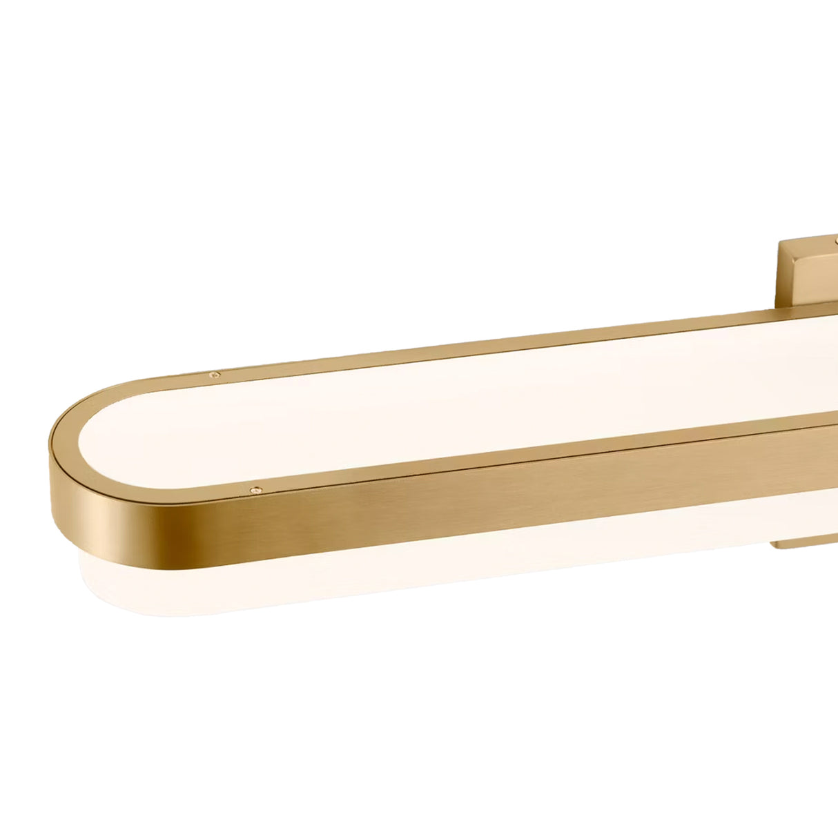 Harbor LED Vanity Light 27", Modern Brass
