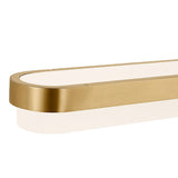Harbor LED Vanity Light 36", Modern Brass