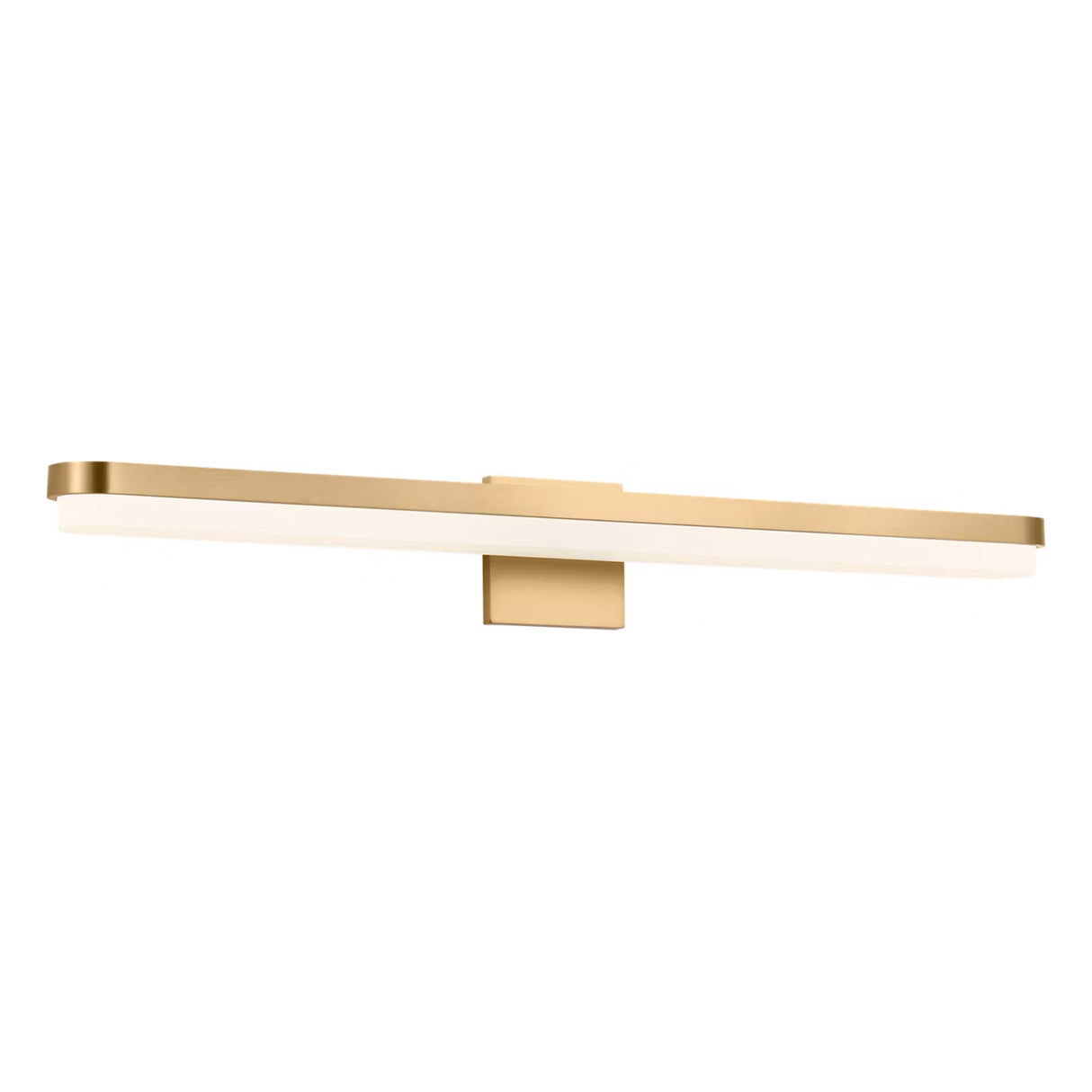 Harbor LED Vanity Light 36", Modern Brass