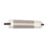 Halden LED Wall Sconce 34", Weathered Brass and Clear Glass