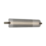 Halden LED Wall Sconce 34", Weathered Brass and Smoke Glass