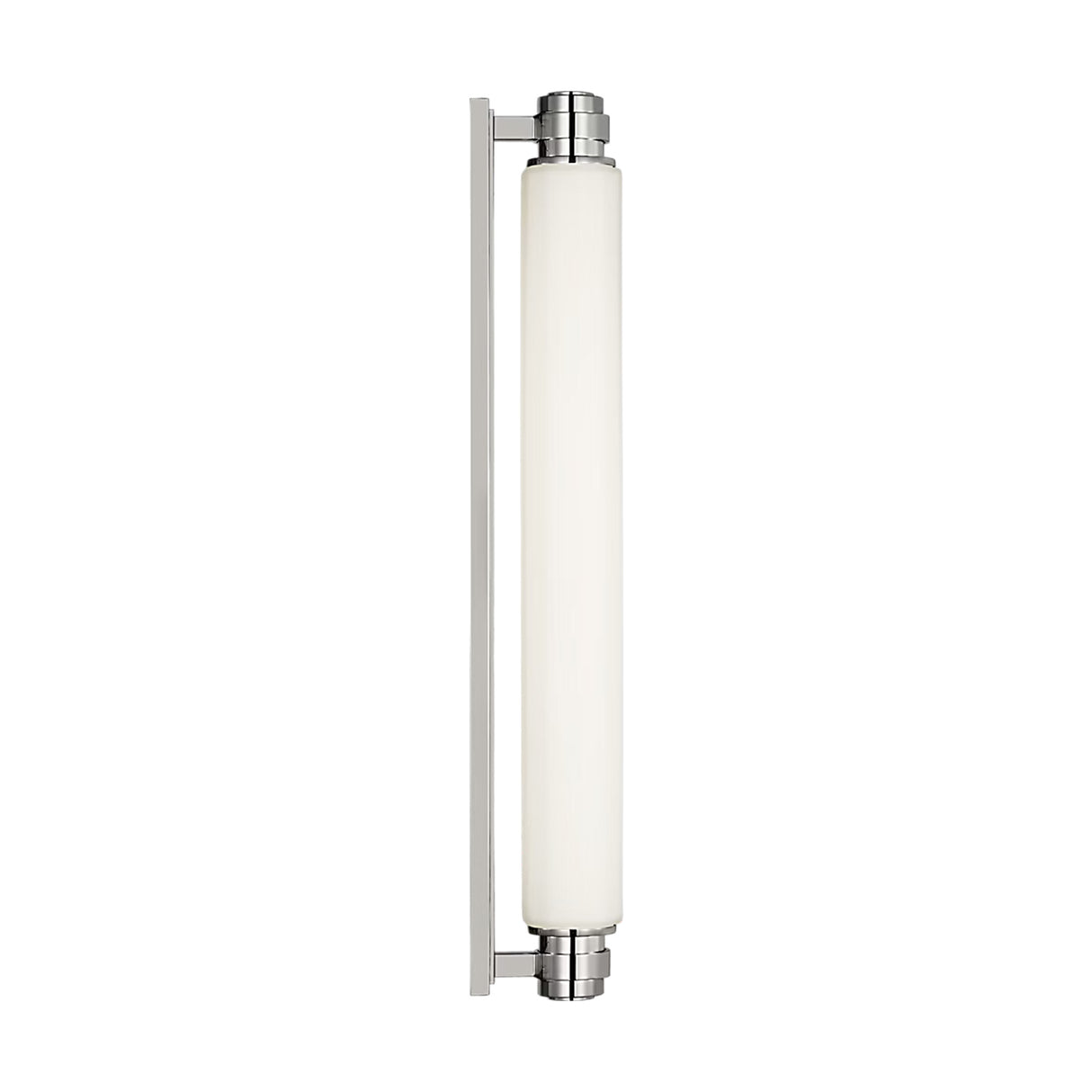 Lavinia LED Wall Sconce 24", Polished Nickel and Opal Glass