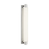 Lavinia LED Wall Sconce 24", Polished Nickel and Opal Glass