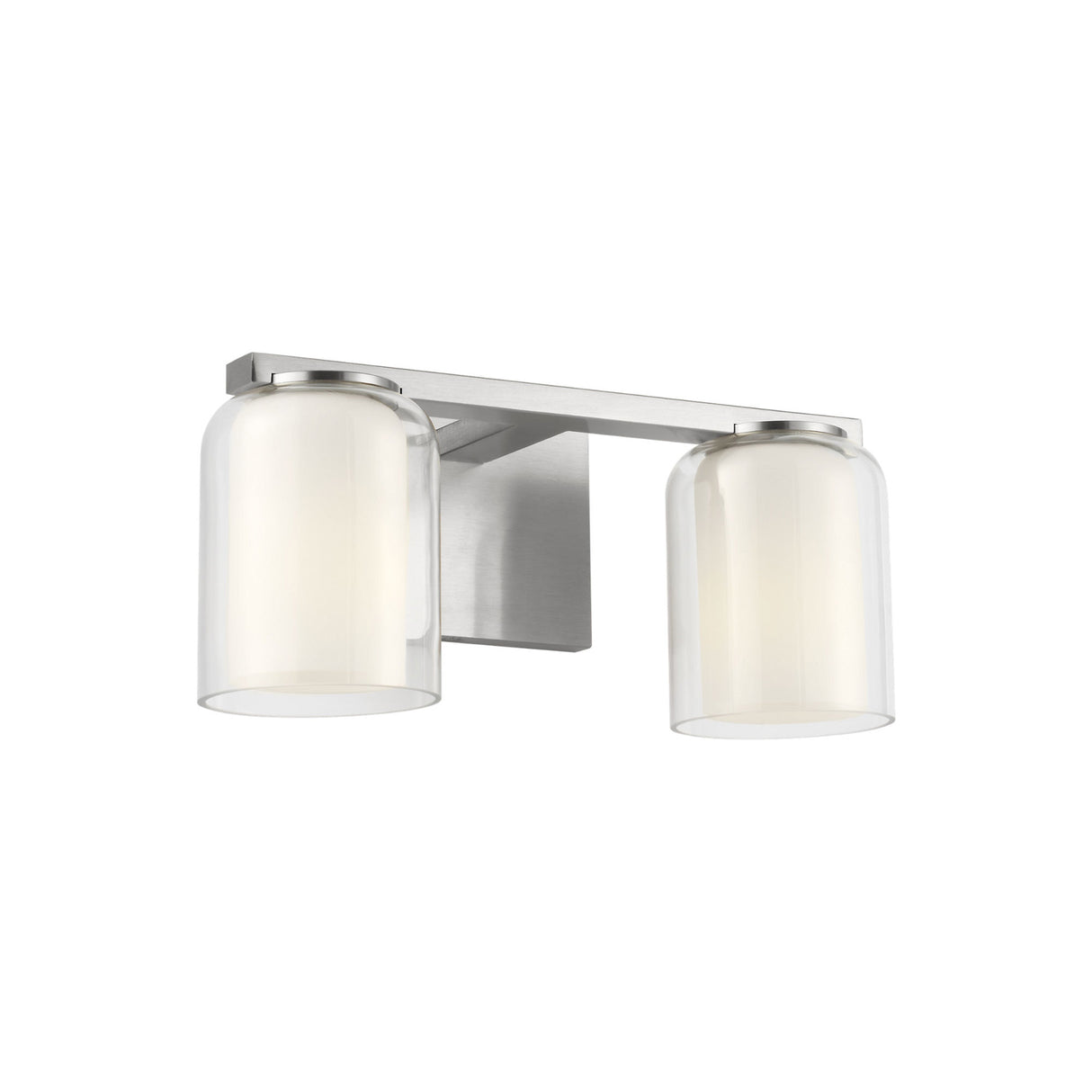 Orlando 2 Light Vanity 14", Brushed Nickel