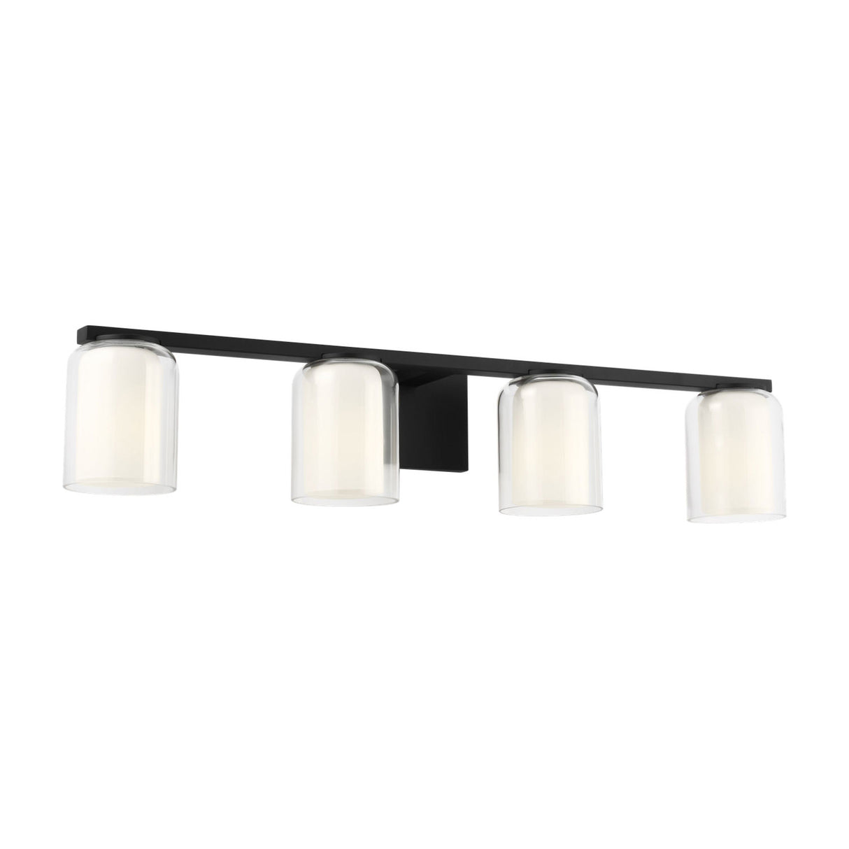 Orlando 4 Light Vanity 33", Matte Black