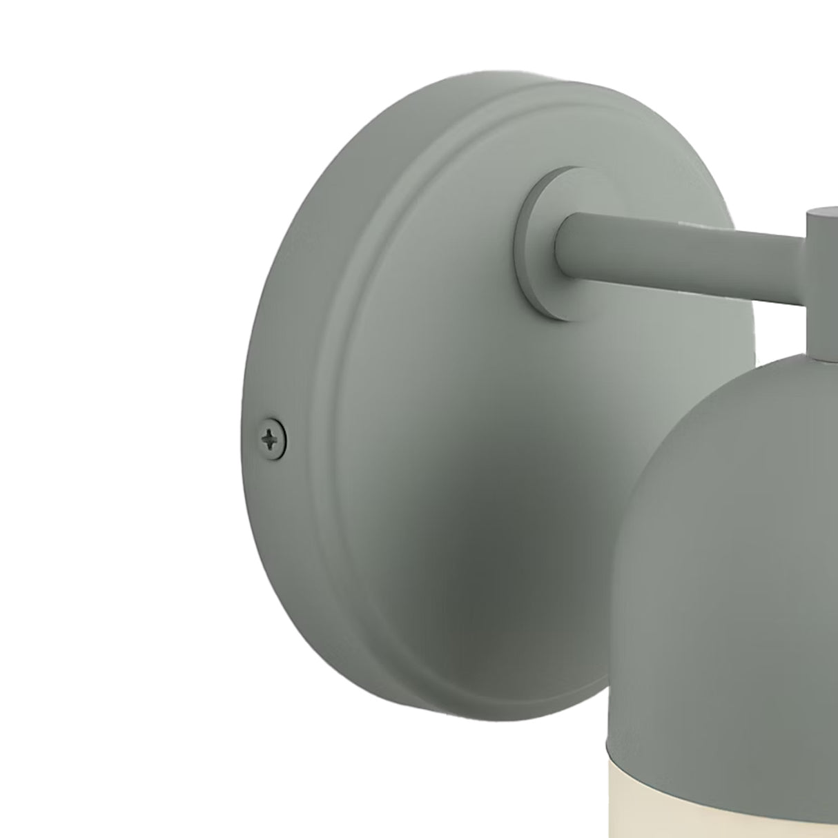 Filomena Wall Sconce 13", Soft Sage and Opal Glass