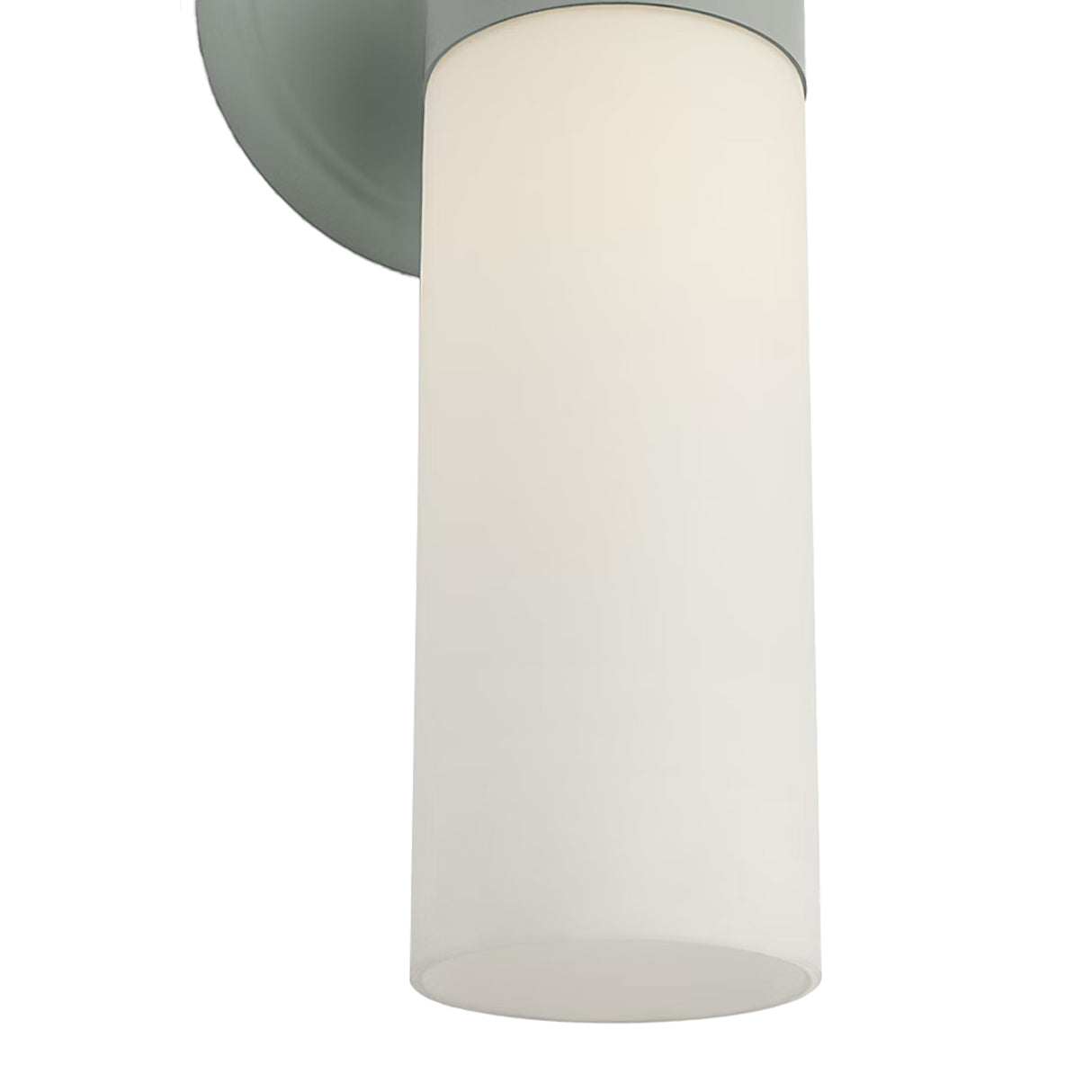 Filomena Wall Sconce 13", Soft Sage and Opal Glass