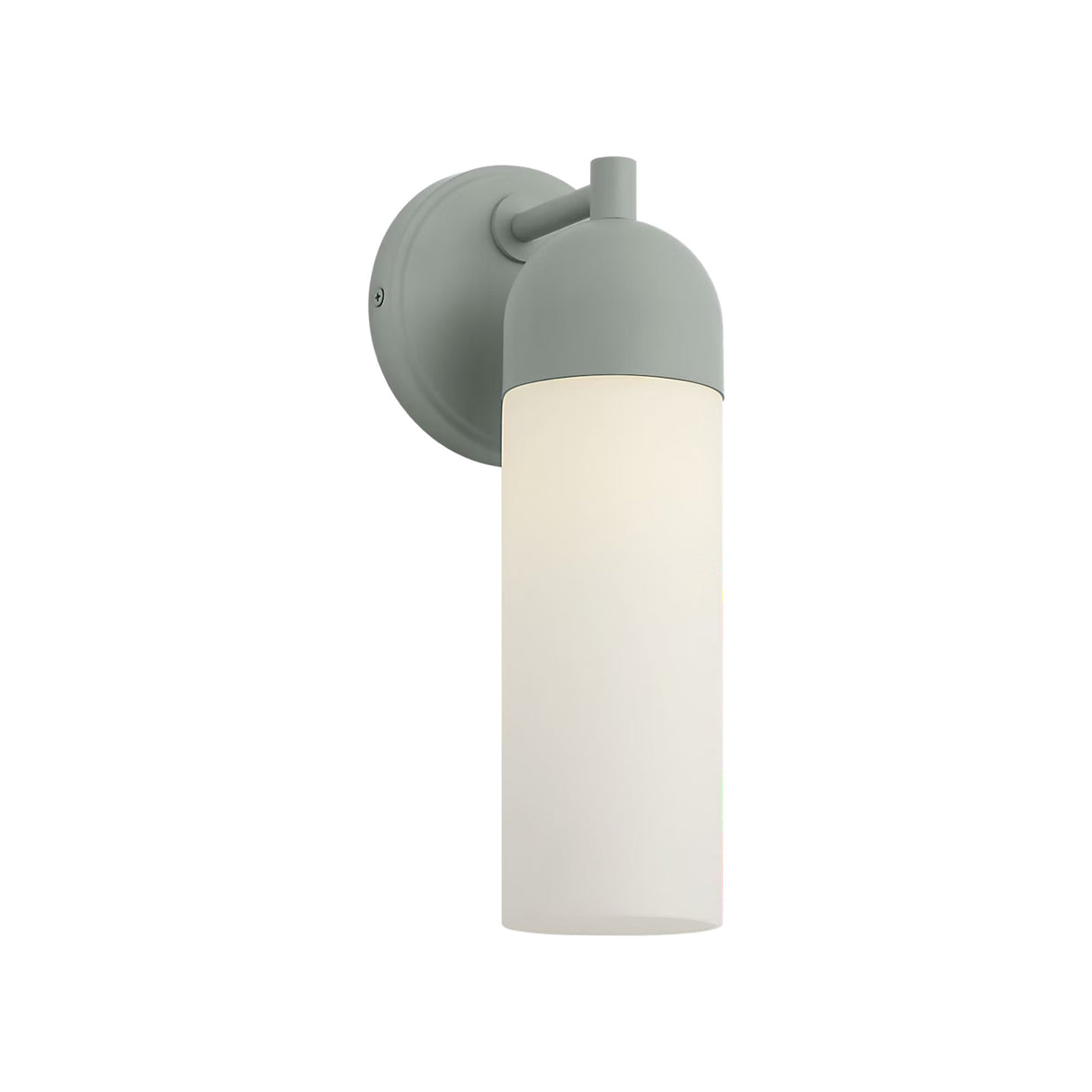 Filomena Wall Sconce 13", Soft Sage and Opal Glass