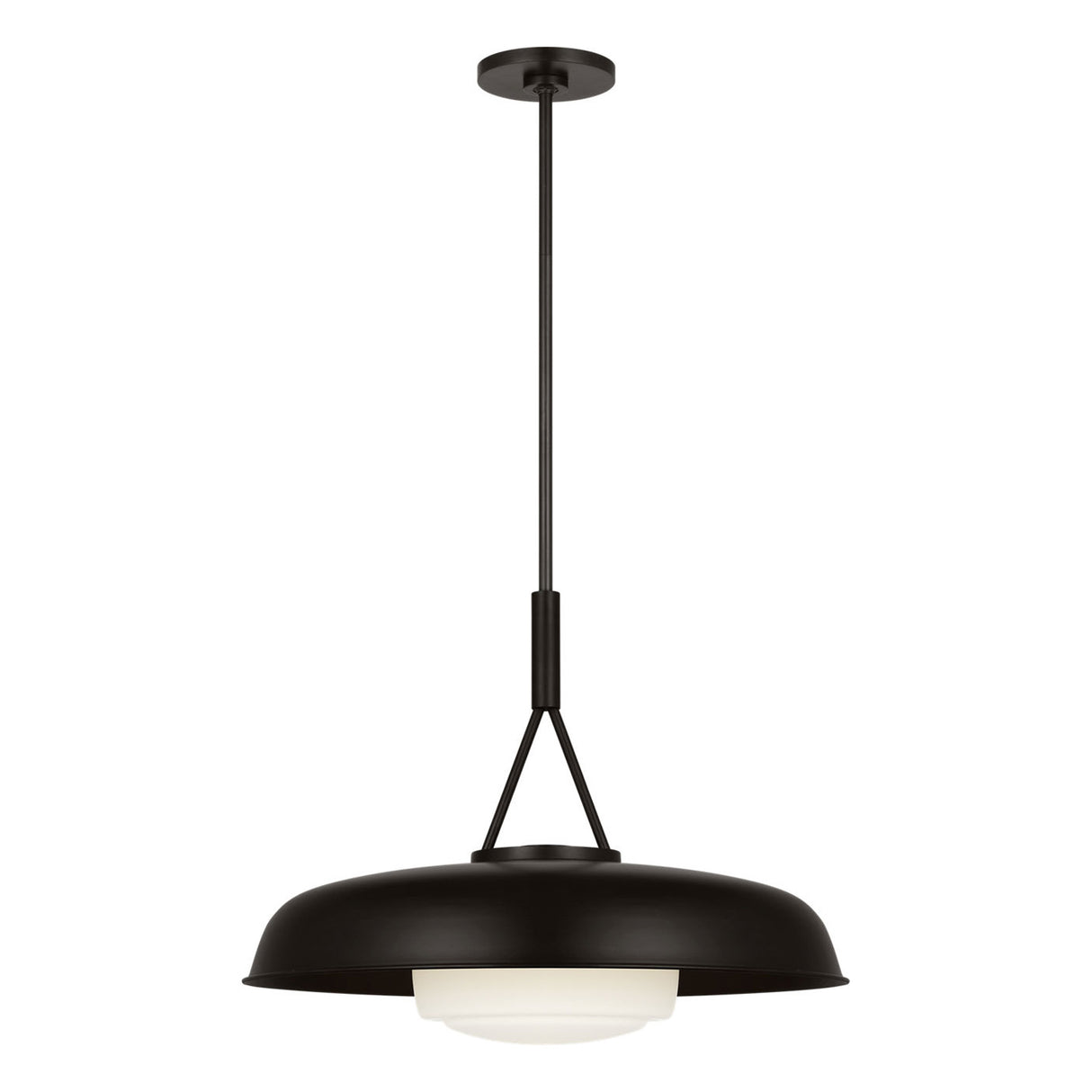 Stratford Large Pendant 20", Aged Iron