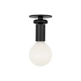 Filomena Small Flush Mount 5", Matte Black