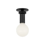 Filomena Small Flush Mount 5", Matte Black